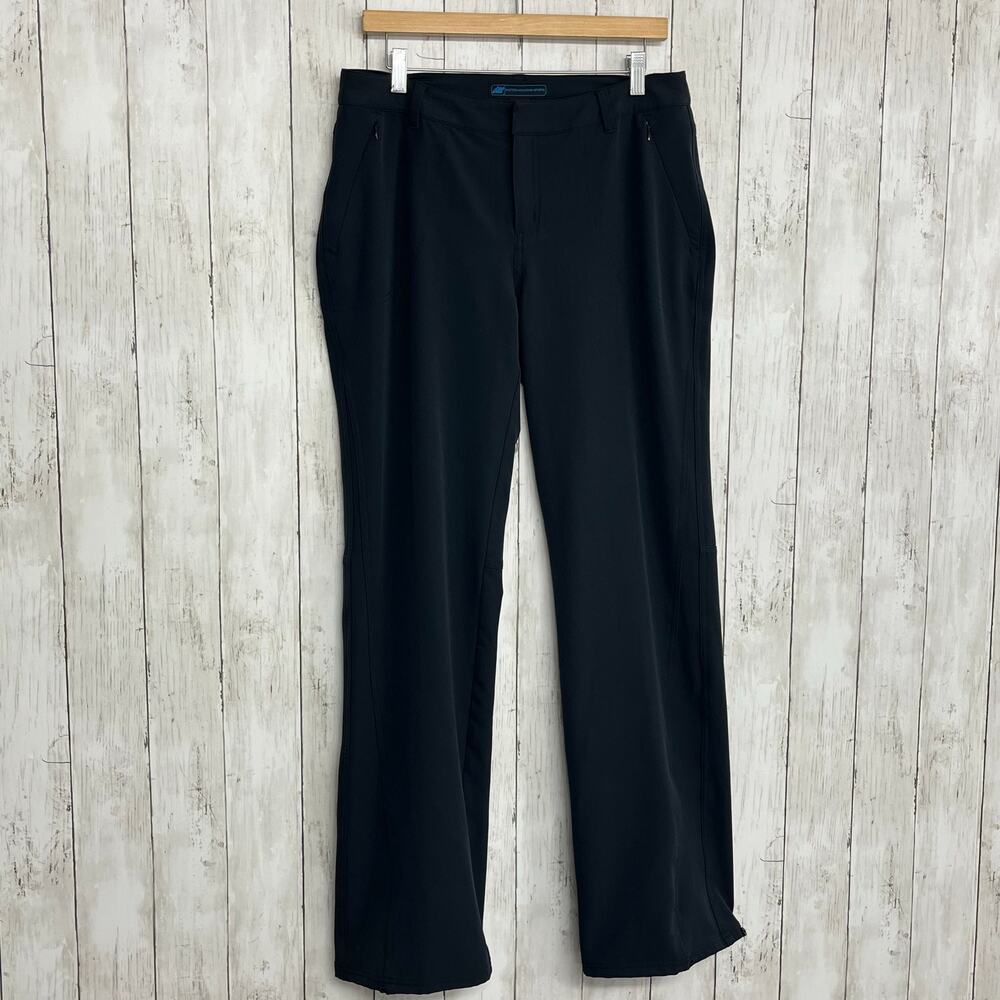 Eastern Mountain Sports Women's 10 Gray Hiking Pants Gorpcore Bootcut Stretch